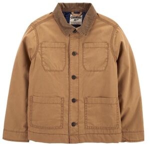 OshKosh B'gosh Tan Jean Jacket Classic Workwear Style